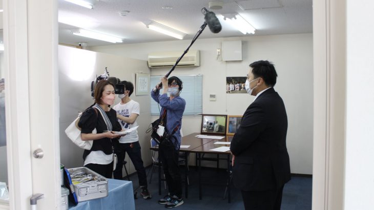 ウクライナ姉妹提携病院への医療物資支援 NHK京都放送局で当会の取り組みが放映