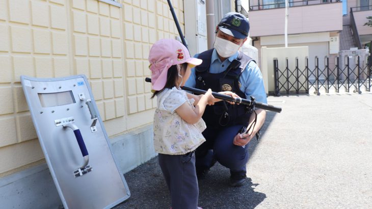 不審者対応訓練　～滋賀県守山警察署と連携～