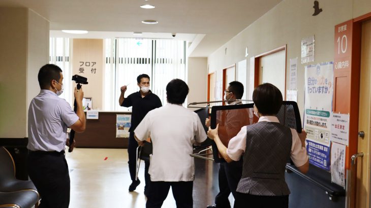 洛和会丸太町病院にて院内暴力対策訓練を実施